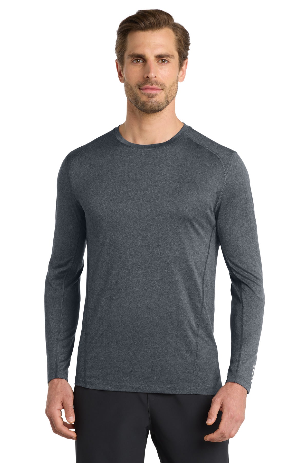 OGIO® Long Sleeve Pulse Crew. OE321