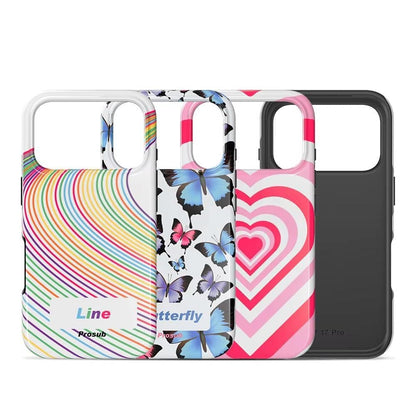 Sublimation 3D 2-in-1 Coated Matte Phone Case Blank for iPhone