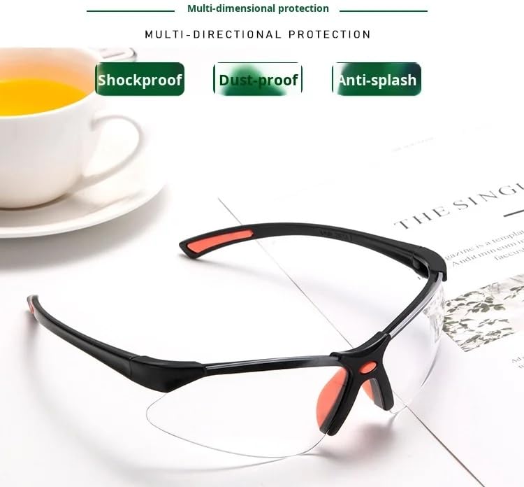 Sports & Safety Glasses | Protective PC Dustproof Anti-Impact Goggles