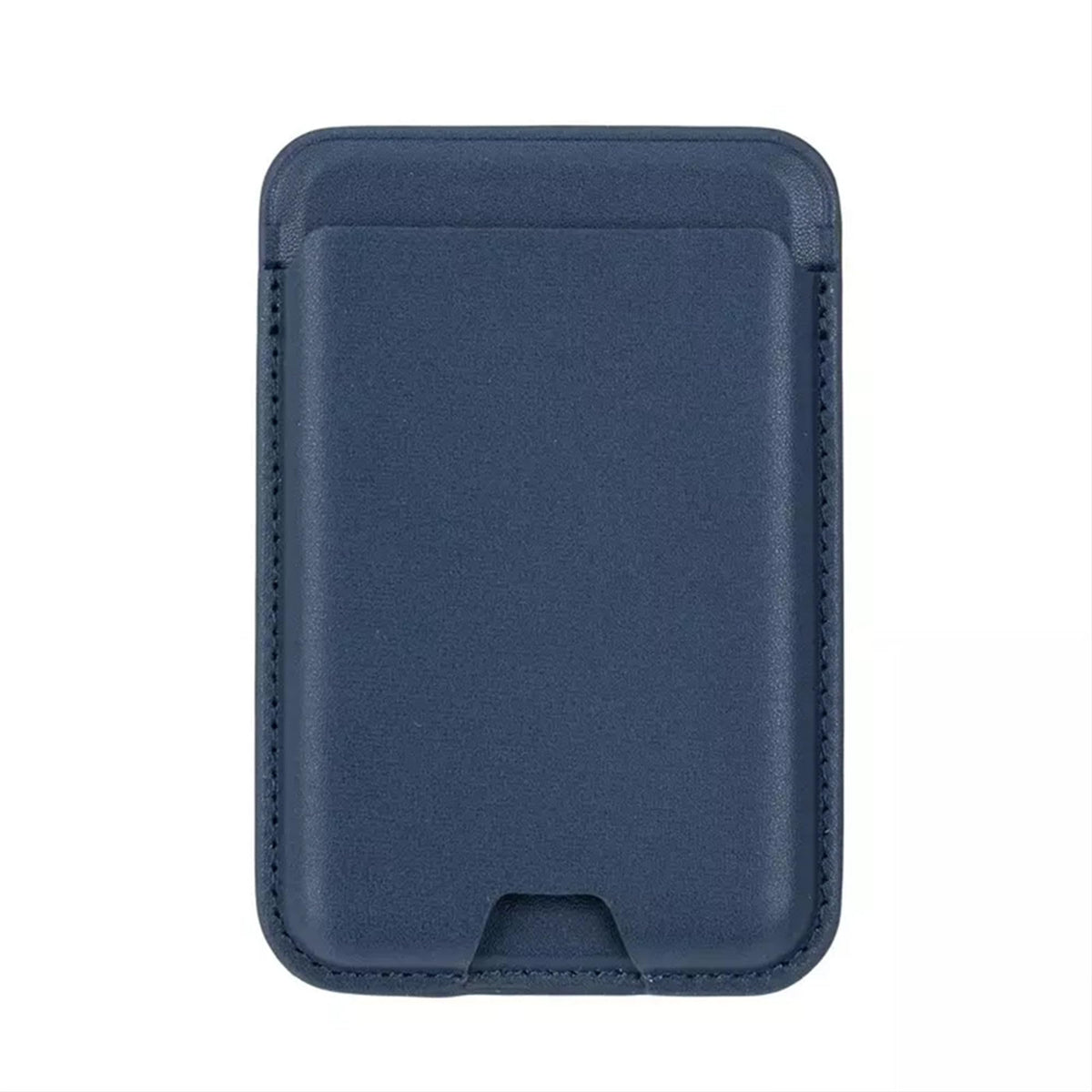 Slim Leather Magnetic Card Holder Wallet Case for MagSafe Compatible iPhones | with 3-Card Slot