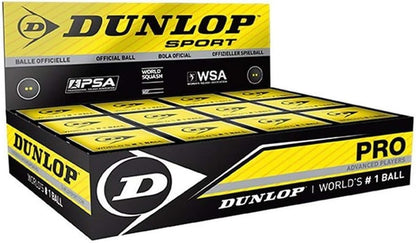 Dunlop Sports Pro XX Squash Ball Box (12 balls)