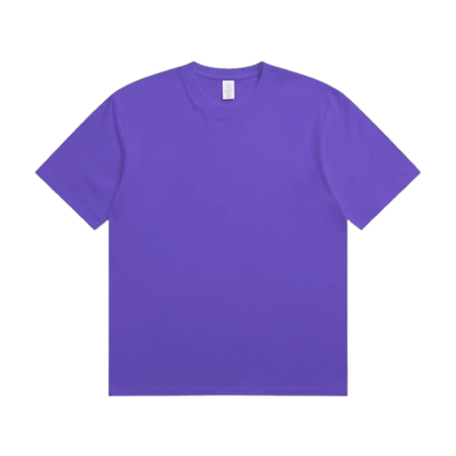 Men's Plain Round Neck T-Shirt | 100% Cotton | Heavyweight (6.8-ounce)