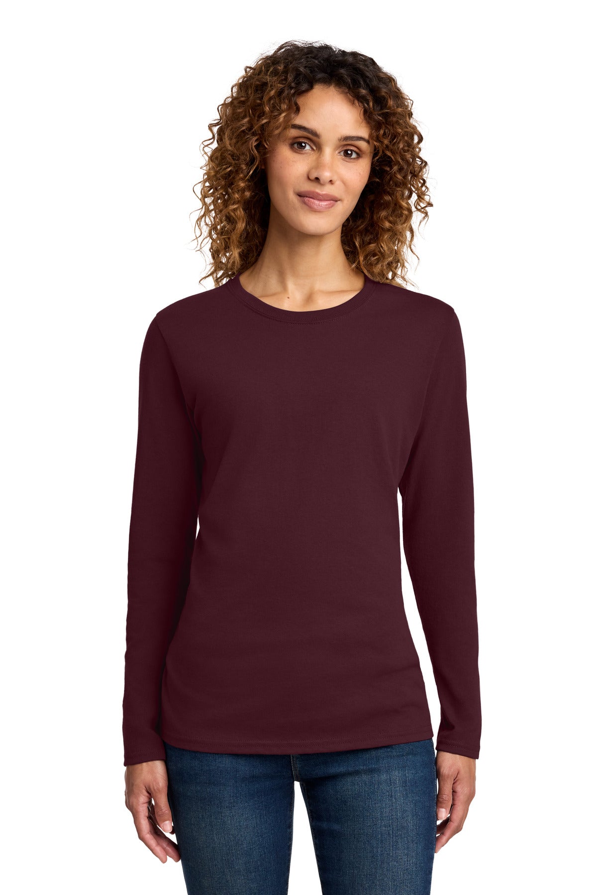 Port & Co | Women's Long Sleeve Core Cotton Tee (LPC54LS)