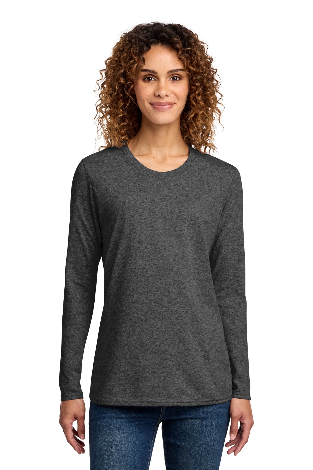 Port & Co | Women's Long Sleeve Core Cotton Tee (LPC54LS)