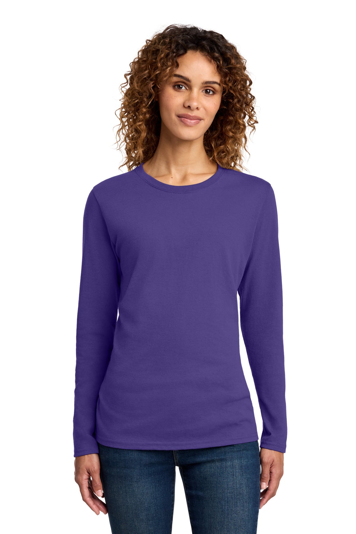 Port & Co | Women's Long Sleeve Core Cotton Tee (LPC54LS)