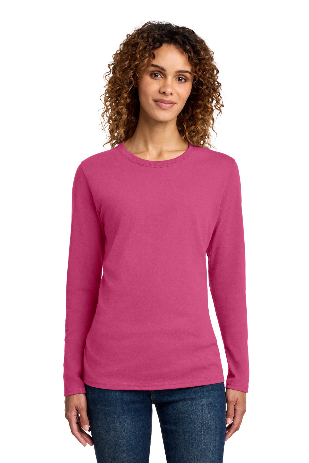 Port & Co | Women's Long Sleeve Core Cotton Tee (LPC54LS)