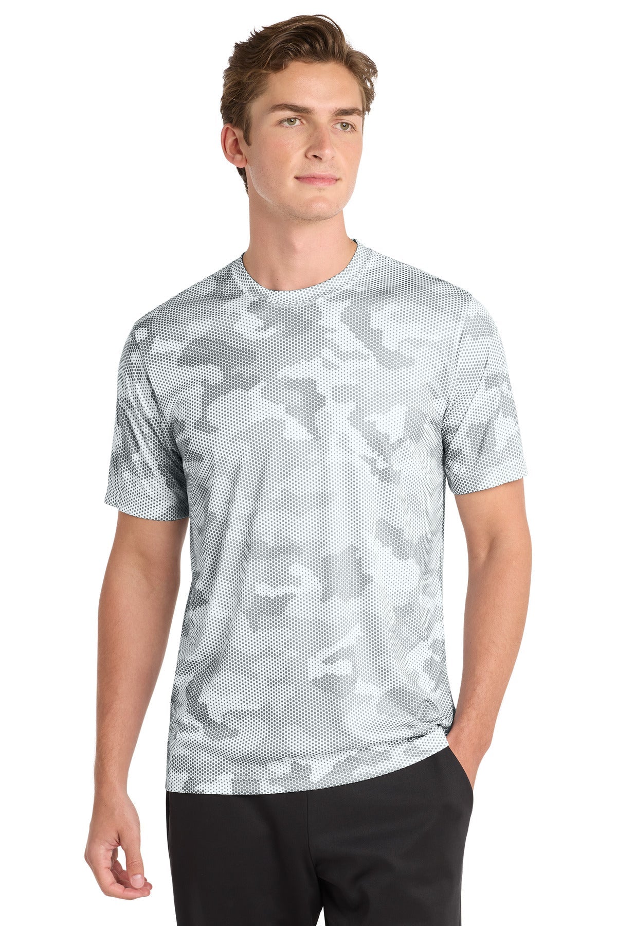 Sport-Tek | CamoHex Tee | 100% Polyester