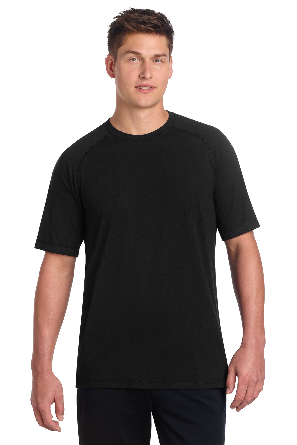 Sport-Tek | PosiCharge | Tri-Blend Wicking Raglan Tee | ST400
