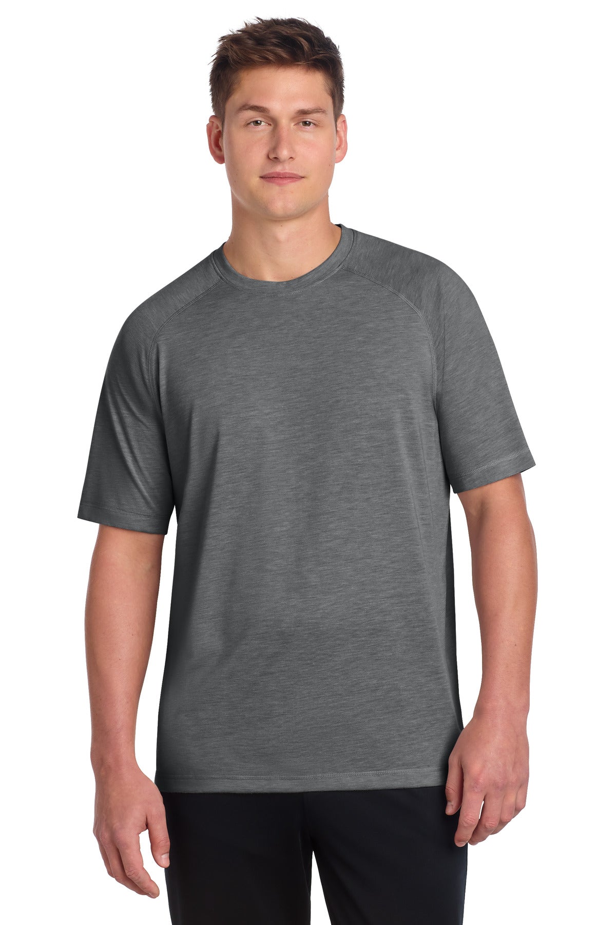 Sport-Tek | PosiCharge | Tri-Blend Wicking Raglan Tee | ST400