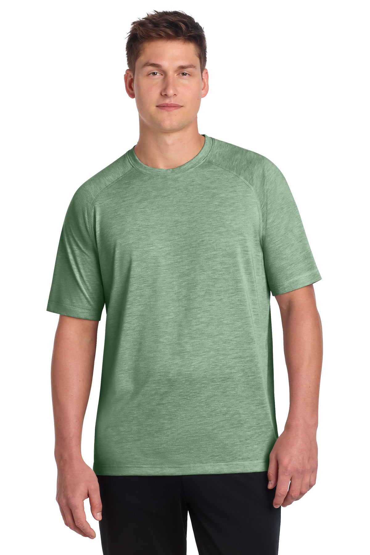 Sport-Tek | PosiCharge | Tri-Blend Wicking Raglan Tee | ST400