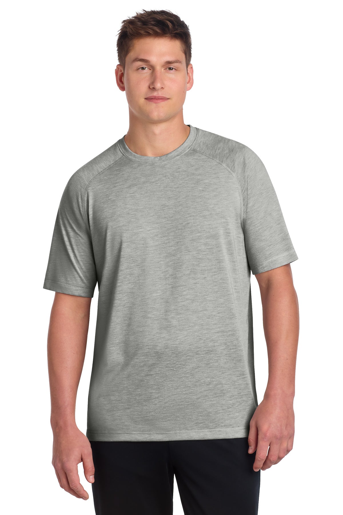 Sport-Tek | PosiCharge | Tri-Blend Wicking Raglan Tee | ST400