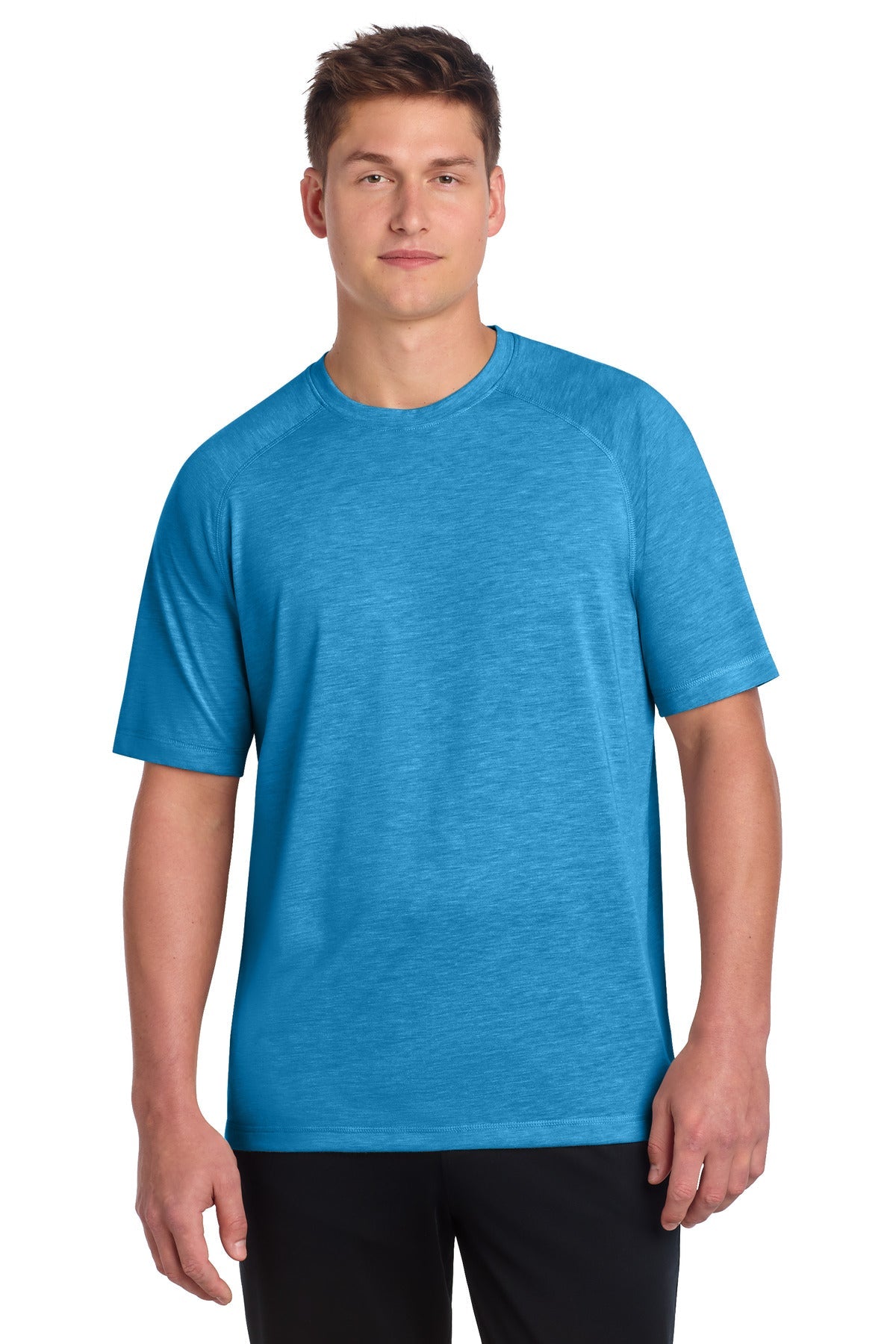 Sport-Tek | PosiCharge | Tri-Blend Wicking Raglan Tee | ST400