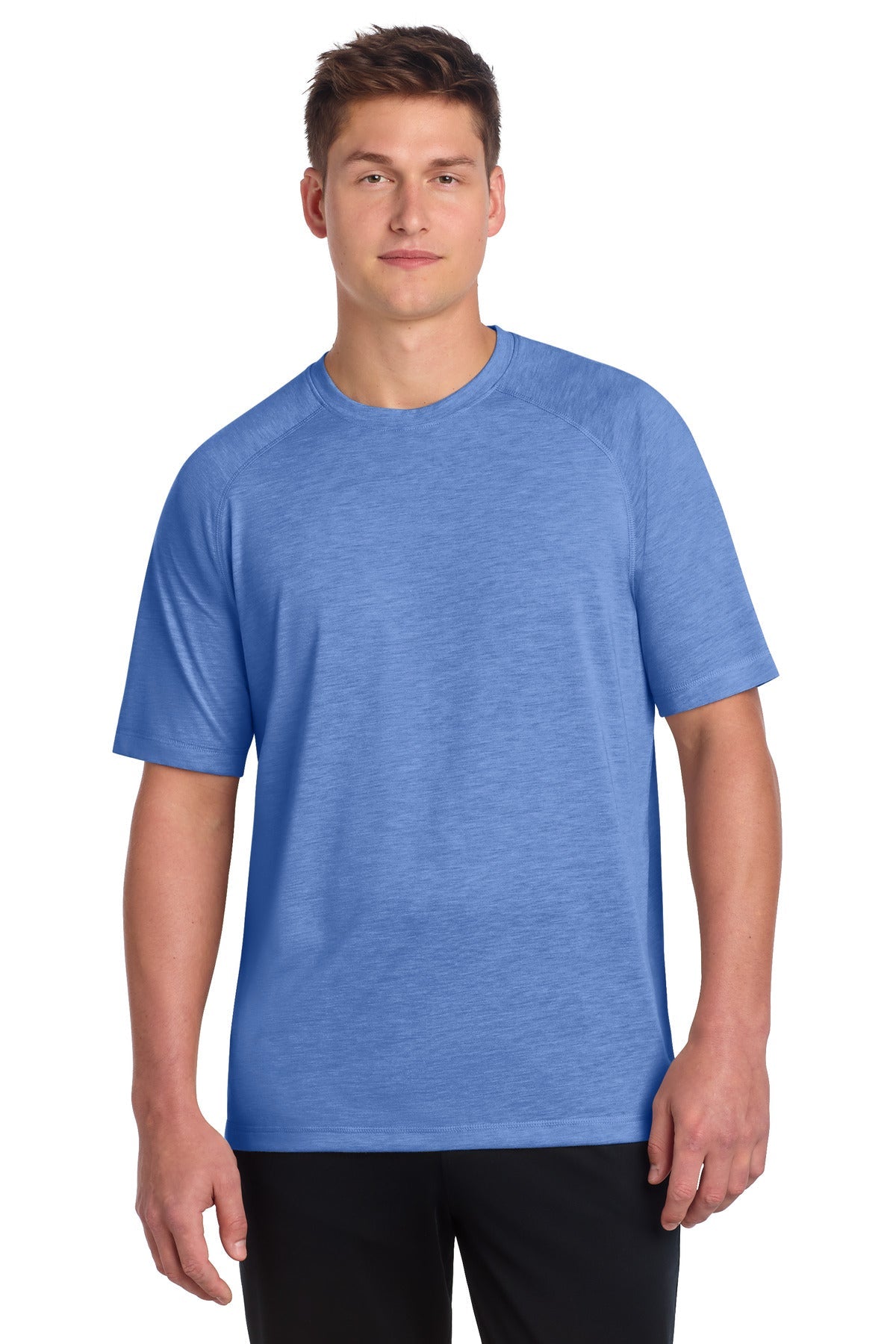 Sport-Tek | PosiCharge | Tri-Blend Wicking Raglan Tee | ST400