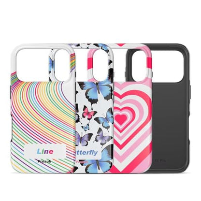 Sublimation 3D 2-in-1 Coated Matte Phone Case Blank for iPhone