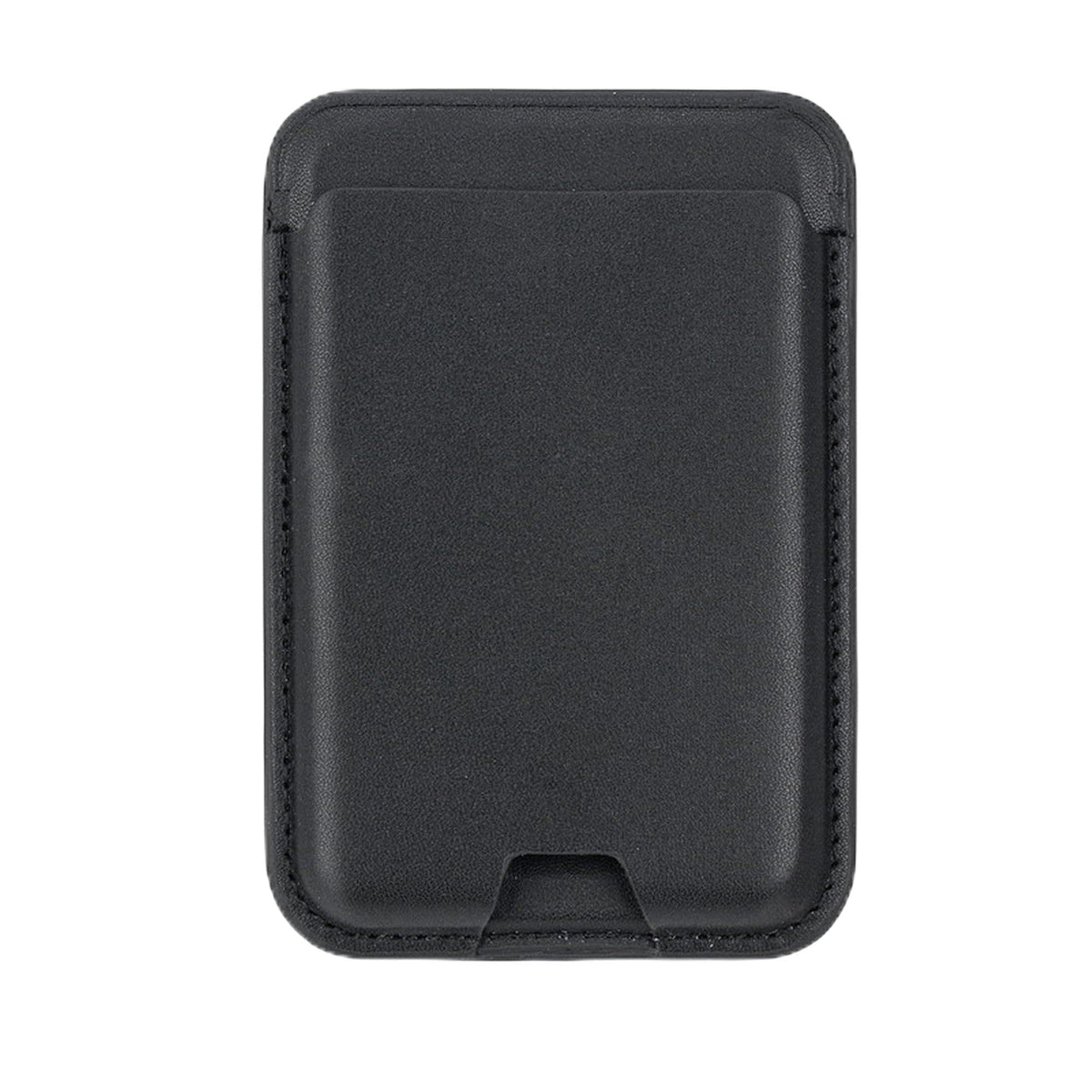 Slim Leather Magnetic Card Holder Wallet Case for MagSafe Compatible iPhones | with 3-Card Slot