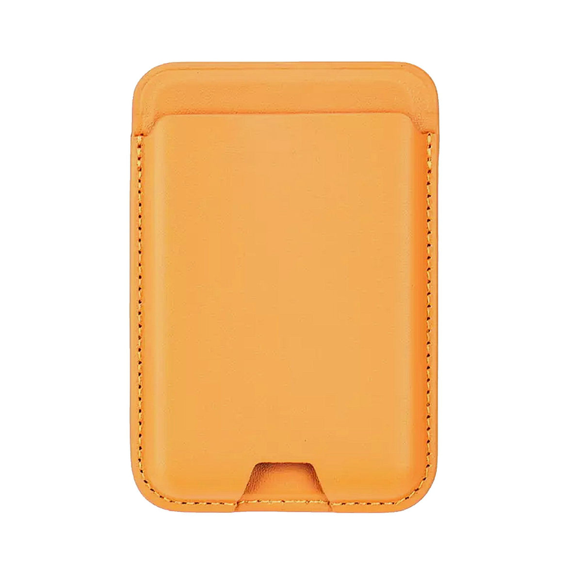 Slim Leather Magnetic Card Holder Wallet Case for MagSafe Compatible iPhones | with 3-Card Slot