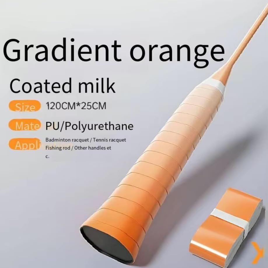 12PCS Gradient Color Racket Overgrip Tapes | Anti-Slip Sweatband for Rackets