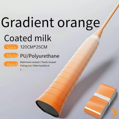 12PCS Gradient Color Racket Overgrip Tapes | Anti-Slip Sweatband for Rackets