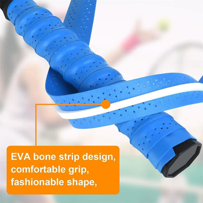 6-Pack Perforated Anti-Slip Racket Overgrips | Super Absorbent Overgrip Tape