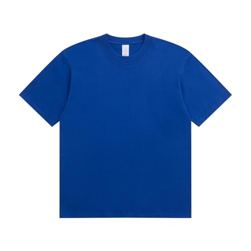 Men's Plain Round Neck T-Shirt | 100% Cotton | Heavyweight (6.8-ounce)